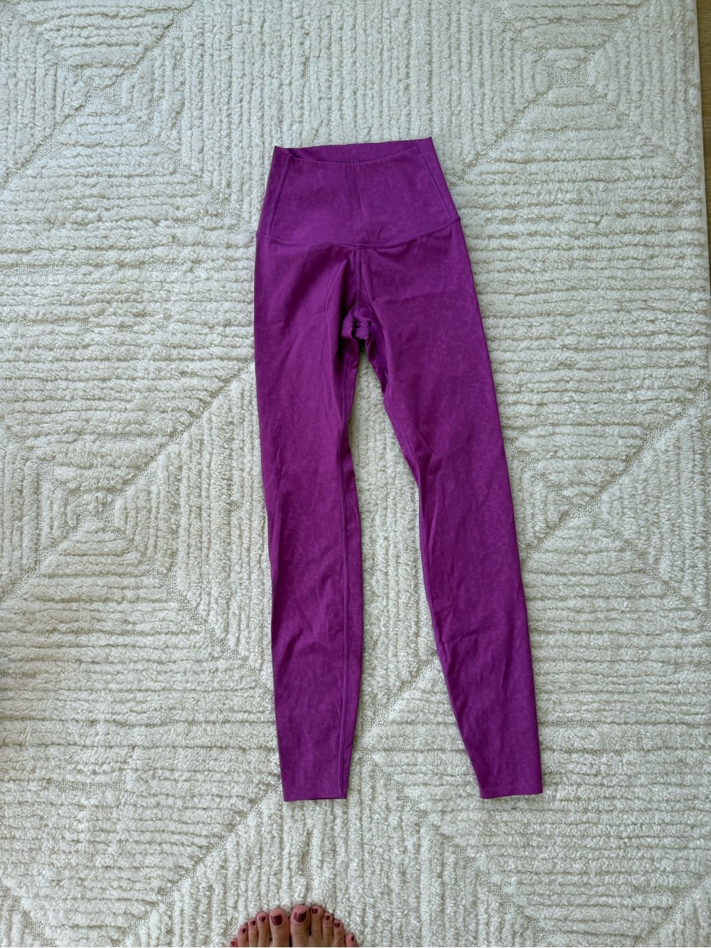 TAVI High-Rise Purple Women's Leggings